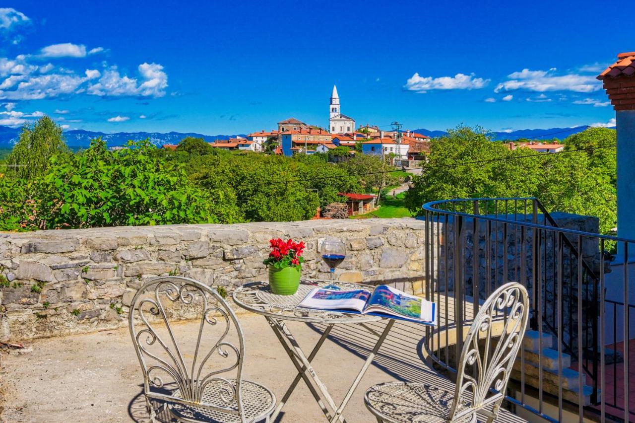 Karst House Zan Pliskovica With Private Pool Villa Dutovlje Екстериор снимка