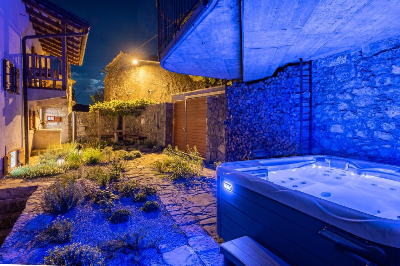 Karst House Zan Pliskovica With Private Pool Villa Dutovlje Екстериор снимка