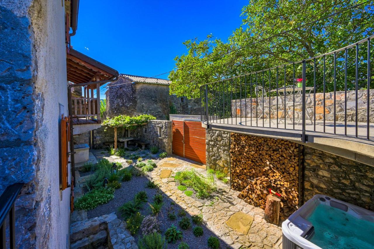 Karst House Zan Pliskovica With Private Pool Villa Dutovlje Екстериор снимка